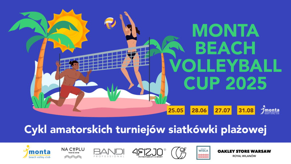 Turniej siatkówki plażowej Monta Beach Volleyball Cup 2025