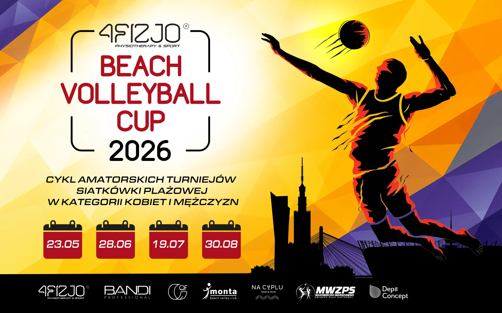 4FIZJO Beach Volleyball Cup 2026 – turniej siatkówki plażowej Monta Club
