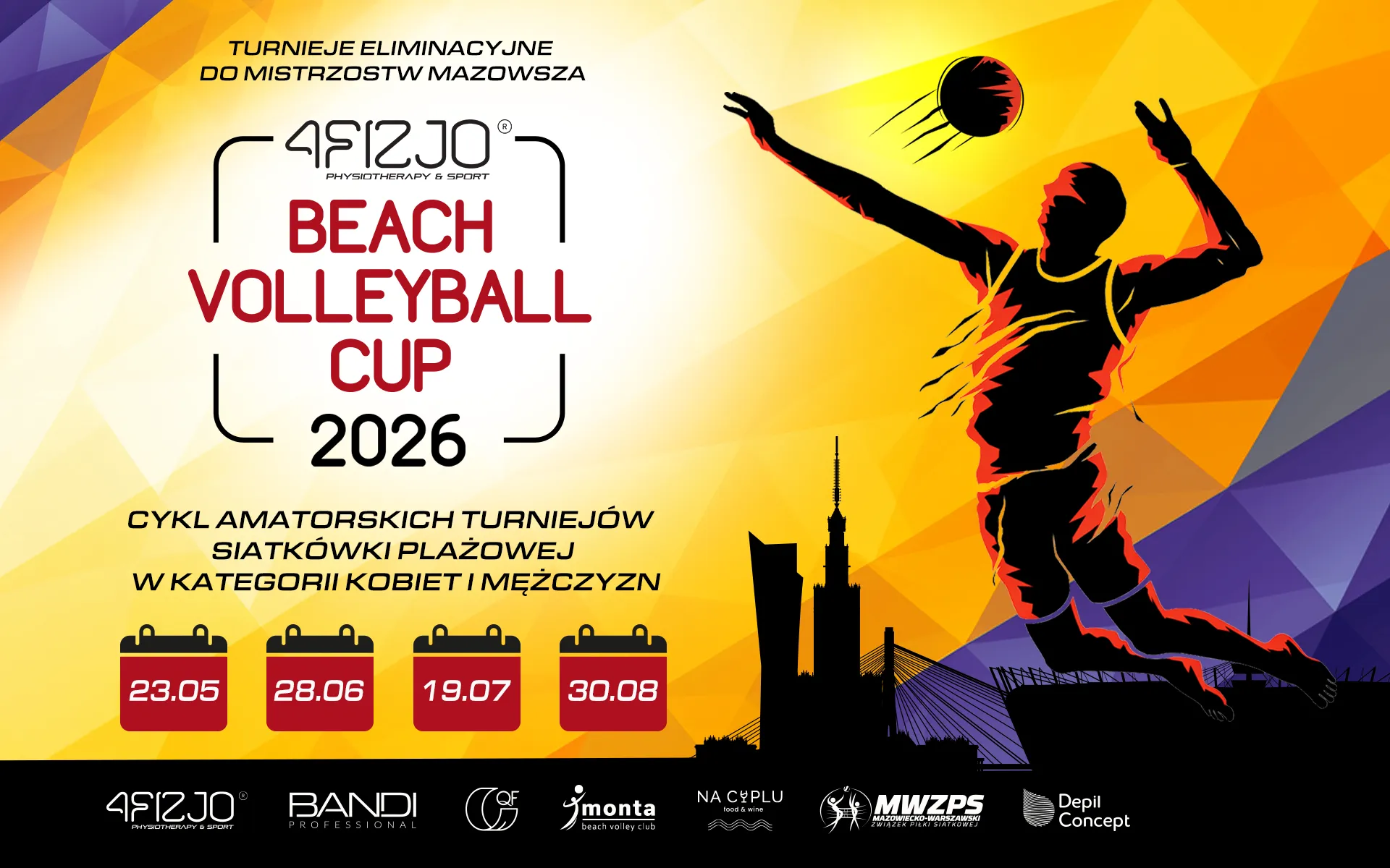 4FIZJO Beach Volleyball Cup 2026 – turniej siatkówki plażowej Monta Club